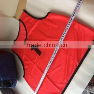 Mesh Scrimmage Team Practice Vests Pinnies Jerseys for Children Youth Sports Basketball, Soccer, Football, Volleyball thumbnail-2