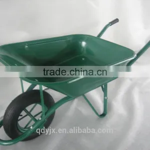 Front Braces Industrial Heavy Duty Wheelbarrow With Steel Tray thumbnail-2