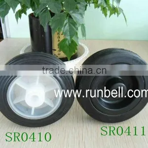 4" Solid Rubber Wheels for Toys thumbnail-1
