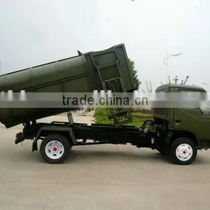 Self Loading 5CBM 4x2Garbage Truck -Dongfeng thumbnail-1
