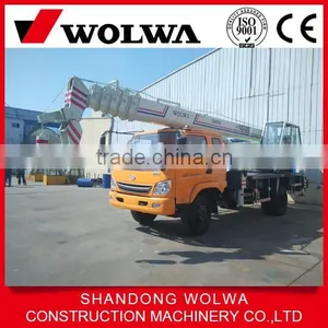 Small Mobile Crane Mounted on Truck With Cheap Price thumbnail-1