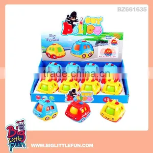 Sliding and Rocking Mini Toy Cartoon Car,police Car Toy thumbnail-1