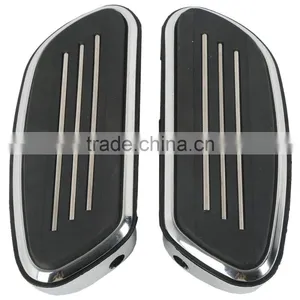 Chrome Streamline Rear Footboard For Touring FL Electra Street Road Glide thumbnail-1