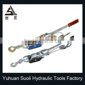 Manufacturing 4T Portable Cargo Puller With Double Gear Triple Hook thumbnail-5