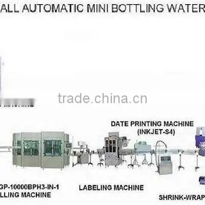 1000BPH All Automatic Mini Bottling Water Line thumbnail-1
