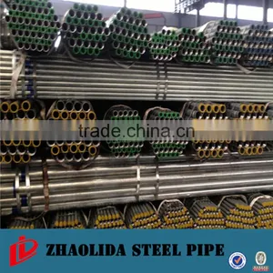 Multifunctional Threaded Hot Dipped Galvanized Round Steel Pipe for Water Use China Factory for Wholesales thumbnail-1