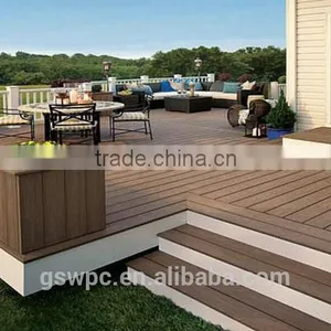 GS Wpc Eco Wood/price Wpc Decking/100% Recycled Wood Wpc thumbnail-1
