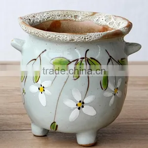 Attractive Hand-painted Cartoon Ceramic Flower Pot thumbnail-3
