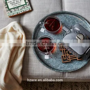 Laser-Cut Walnut Teapot Trivet Dish Trivet Exclusive Trivet thumbnail-1