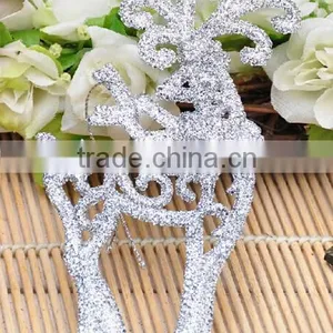 15051805 Plastic Glitter Christmas Hanging Ornament Snowflake thumbnail-6