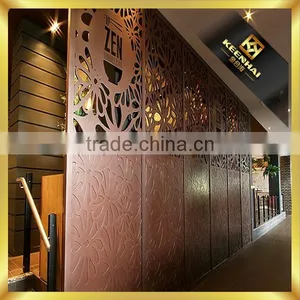 Custom Made Interior Decor Laser Cut Stainless Steel Room Divider Screen thumbnail-6