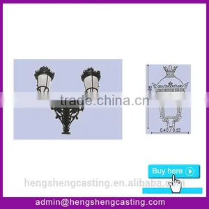 Express Customized Cast Iron Garden Light Pole thumbnail-2