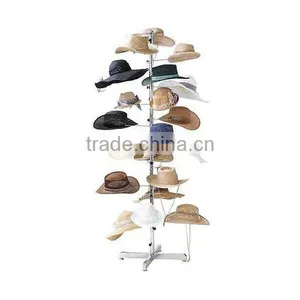Floor Display Hat Rack 72" Tall Holds 20 Hats thumbnail-1
