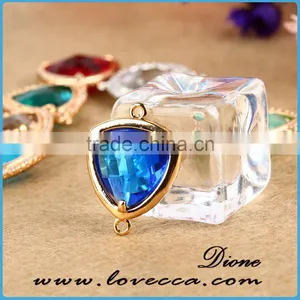 Decorative DIY Glass Stone Jewelry Facted Colored Glass Cut Stones thumbnail-6