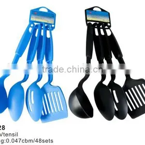 Nylon Kitchenwares Set :skimmer Turner Strainer and Ladle Baguettes de Nylon thumbnail-1