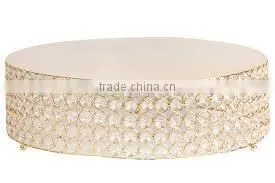 Crystal Beaded Metal Cake Stand thumbnail-1