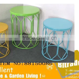 Set of Two Metal Round Chair thumbnail-2
