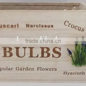 Water Transfer Printing Decals Retro Wooden Flower Pot thumbnail-5