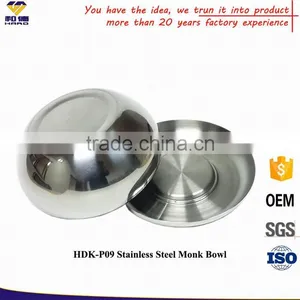 Fashion Style Stainless Steel 18-8 Alms Bowl / Ban Batra / Buddhist Monk Bowl thumbnail-3