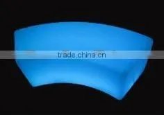 2016 Hot ! Led Snake Bench Lighting Chairs for Park Garden, Working Bench for Home Decor thumbnail-1