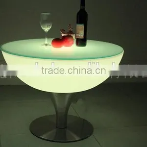 Durable High Quality PE Spa Ledlight up LED Coffee Table thumbnail-3