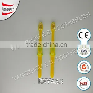 Hotel Travel Use Bamboo Holder for Toothbrush With Micro Brush thumbnail-4