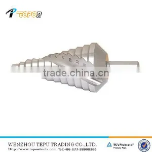 Round Shank Spiral Flute HSS Step Drill thumbnail-1