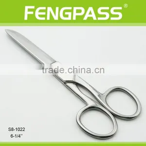 S8-1022 15.8CM 2Cr13 Stainless Steel Blade Cloth Cutting Scissors thumbnail-1