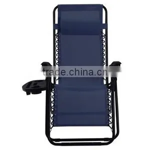 Folding Logunge Zero Gravity Chair With Plastic Cup thumbnail-2