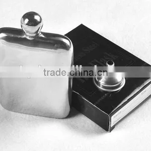 2016 Outdoor New Hip Flask 6oz Mini Stainless Steel Hip Flask Round Medium thumbnail-3
