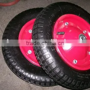 3.25/3.00-8 Steel Rim Wheelbarrow Wheels thumbnail-3