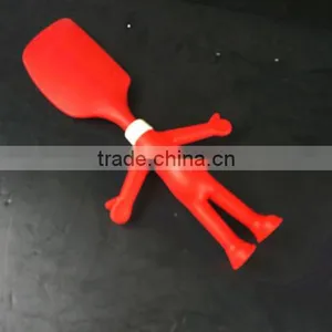 32093 Figure Shape Kitchen Tools Short Spatular Nylon And Silicone Material thumbnail-6