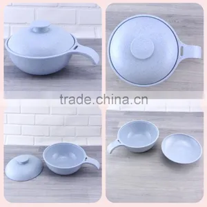 New Environmental Protection Bowl and Cup Set by Wheat Straw thumbnail-5