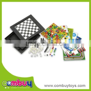 Funny Games 18 in 1 Kid Educational Games Magnetic Folding Chess Board thumbnail-1