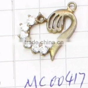 Heart-shaped Zircon Pendant MC00417 thumbnail-1