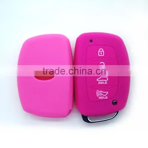 Wholesale Custom Silicone Remote Key Case Car Key Silicon Cover For Hyundai thumbnail-1