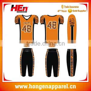 Hongen Newest Malaysia Football Jersey Name Patches/american Football Jersey Custom thumbnail-1