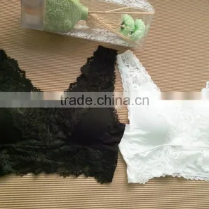 Sexy Lady Lace Crop Top Underwear Bra thumbnail-4