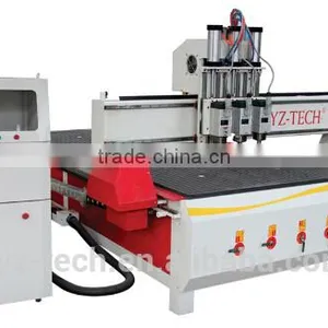 Multi-step 3 Heads CNC Woodwoking Machine thumbnail-1