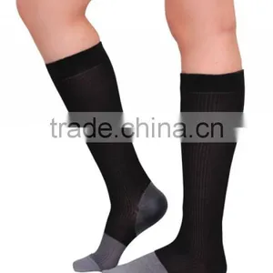 360 DEN Bamboo Charcoal Yarn Heel Gel Padded Compression Socks thumbnail-1