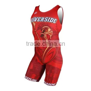 Dry Fit Breathable Wrestling Singlets Could Plus Size thumbnail-1