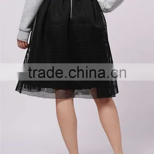 High Quality Airtex Midi Skirts 2016 Summer Fashion Skirts Women Office Wear A Line Skirts thumbnail-5