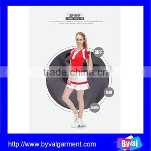 2016Fashion Women Sports Wear Dry Fit Tennis Suit Wholesale for Lady thumbnail-2