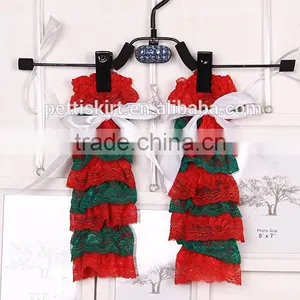 Hot Sales! Lovely Red Lace Leg Warmers Wholesale Baby Clothes Infant Boutique Clothing thumbnail-5