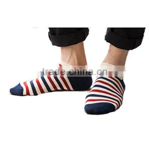 New Style Different Pattern Cotton Korean Style Men Wear Sport Ankle Invisible Sock Compression Sock thumbnail-2