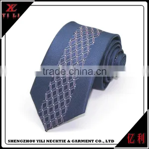 Custom New Design Colorful Wholesale Soft Fabric Polyester Neckties Elastic thumbnail-1