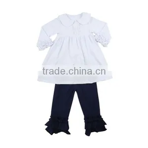 Pumpkin Pattern Pants White Ruffle Boutique Clothes Girls Halloween Outfits thumbnail-3