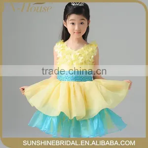 Wholesale Lace Girl Princess Ball Gown Prom Dresses Long thumbnail-1