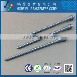 Taiwan 302SS Shoulder Bolt Hex Washer Head T-20 With Shoulder Unfderhead Double Thread Left Hand Thread Tapping Screw Passivated thumbnail-4