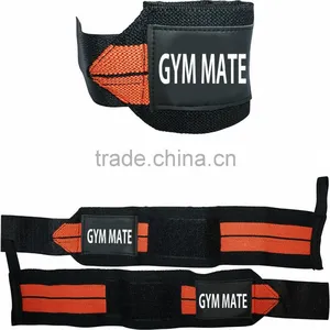 Weight Lifting Sports Elastic Wrist Wrap 12" thumbnail-5